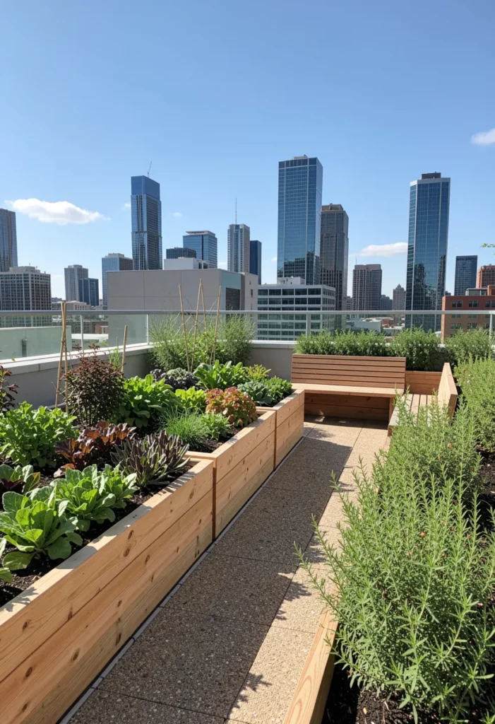 Rooftop Edible Garden