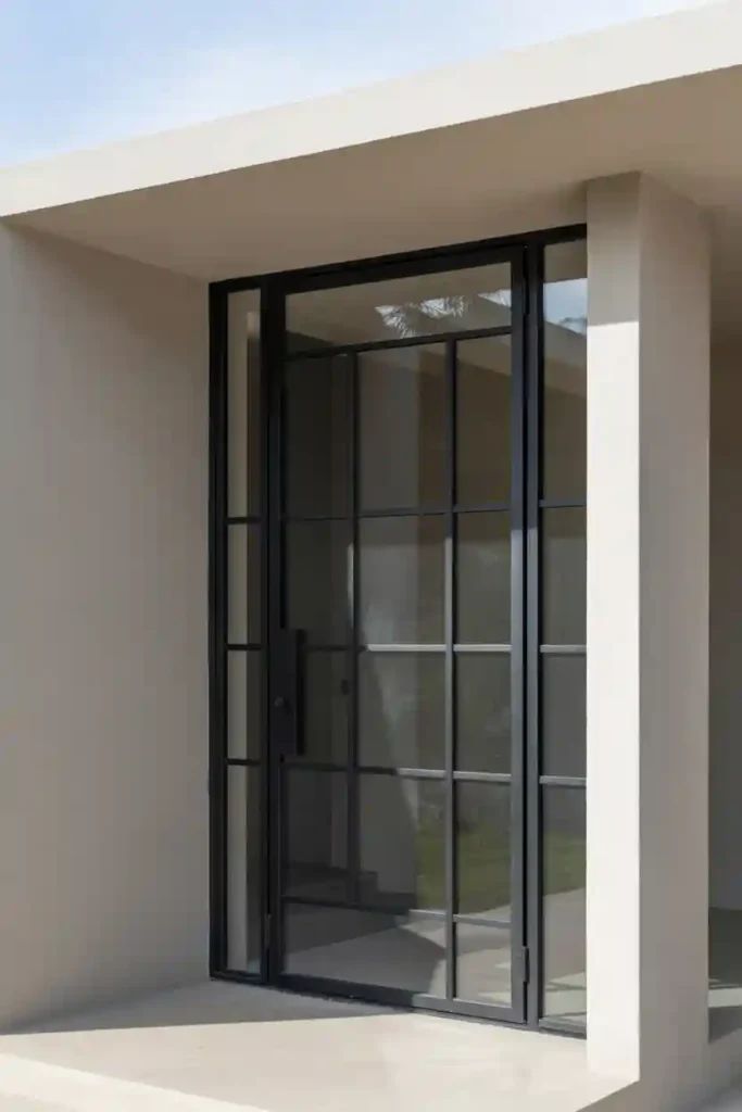 Steel Frame Glass Door