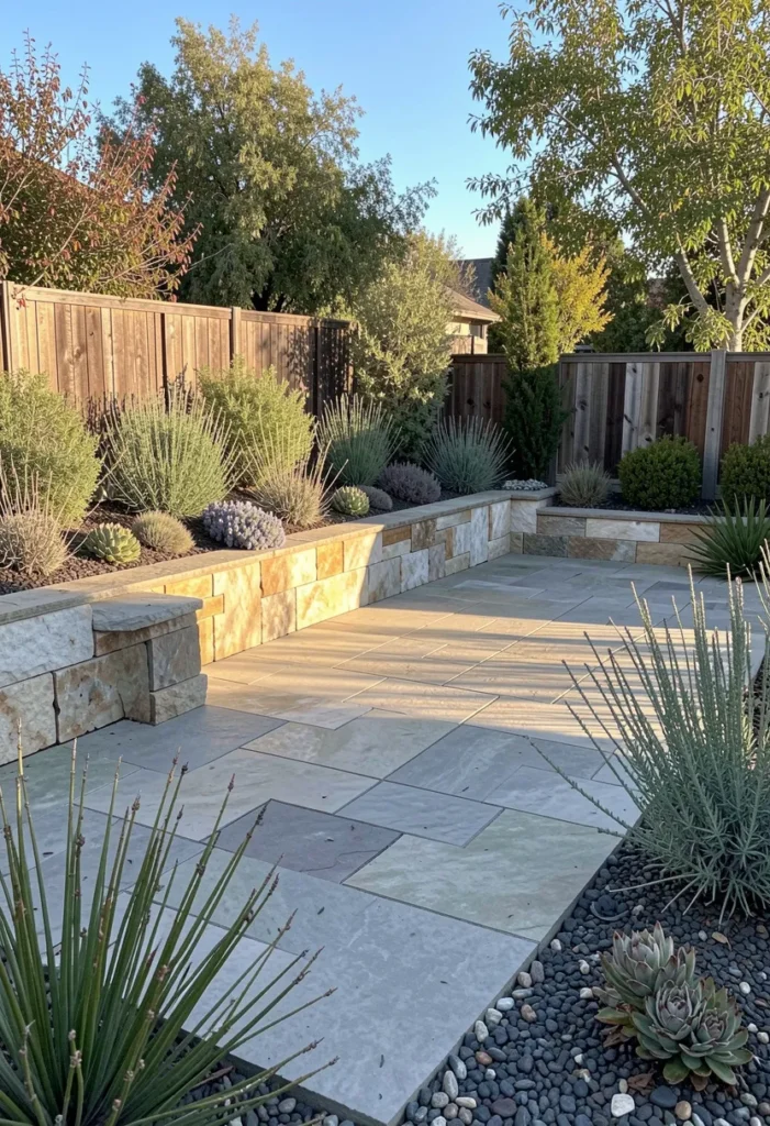 Use Non-Combustible Hardscaping