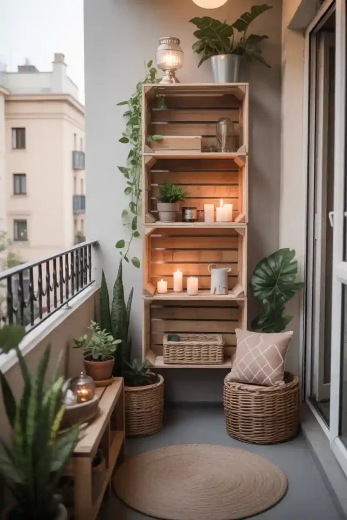 Wooden Crate Storage