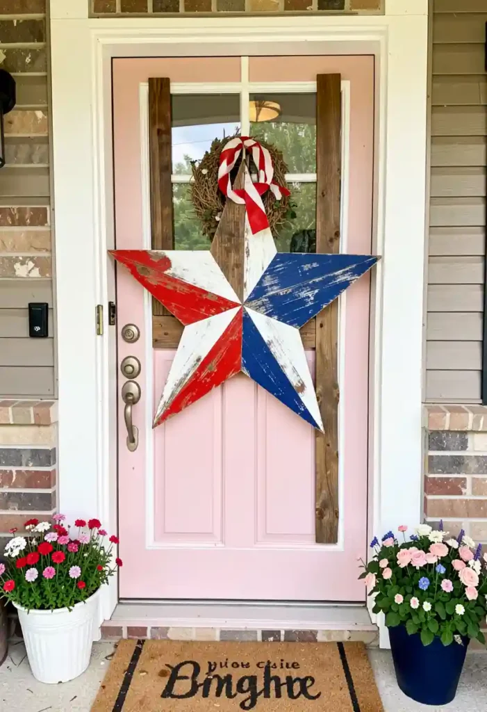 Wooden Star Door Hanger