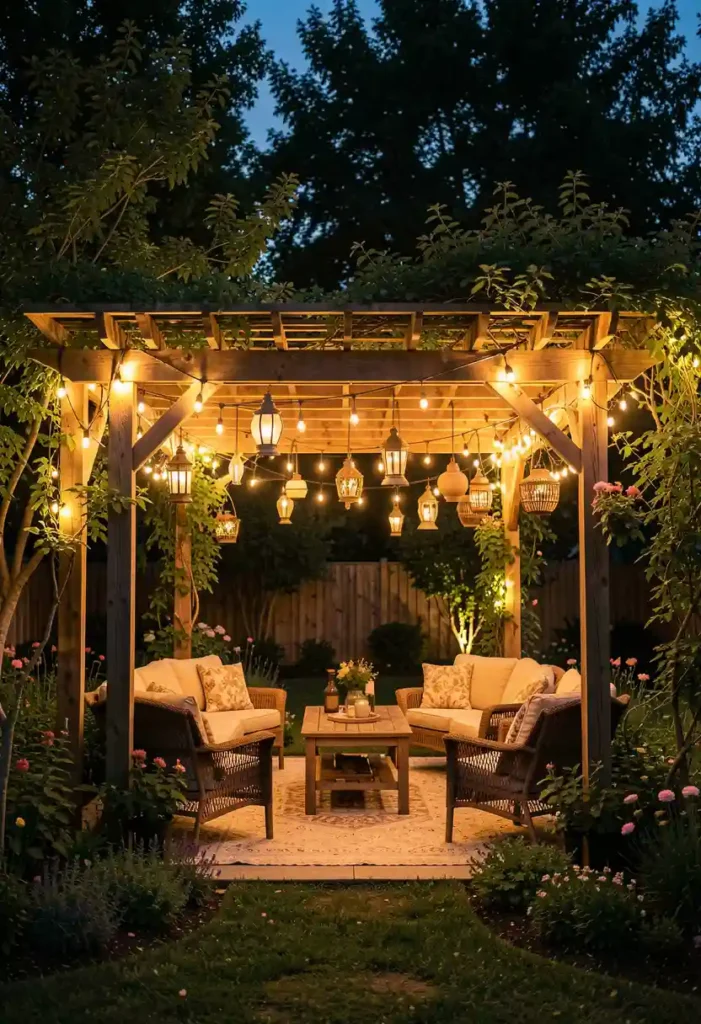 Add Pergola or Gazebo Lighting