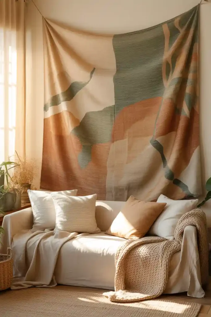 Add Wall Hangings or Tapestries