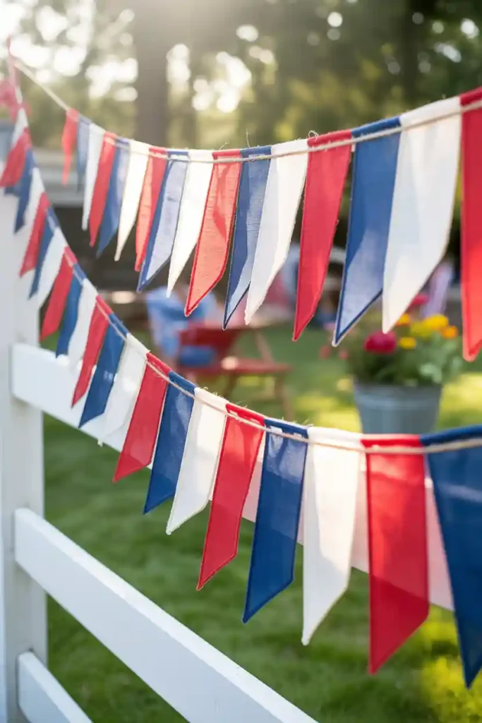 DIY Patriotic Banner Garland