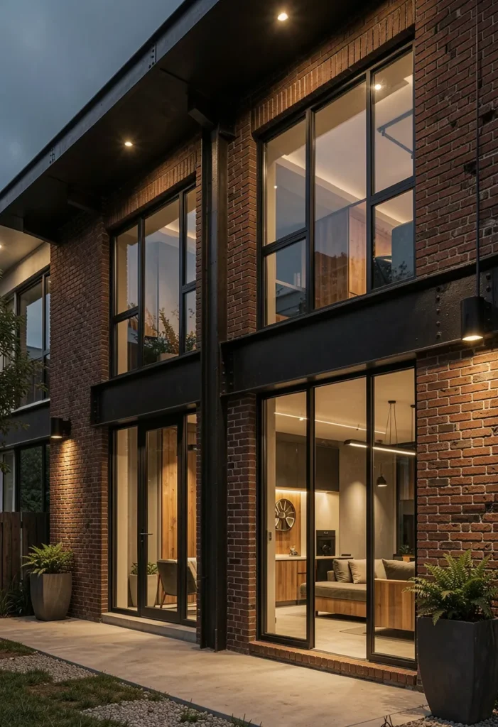 Exposed Brick Modern Look