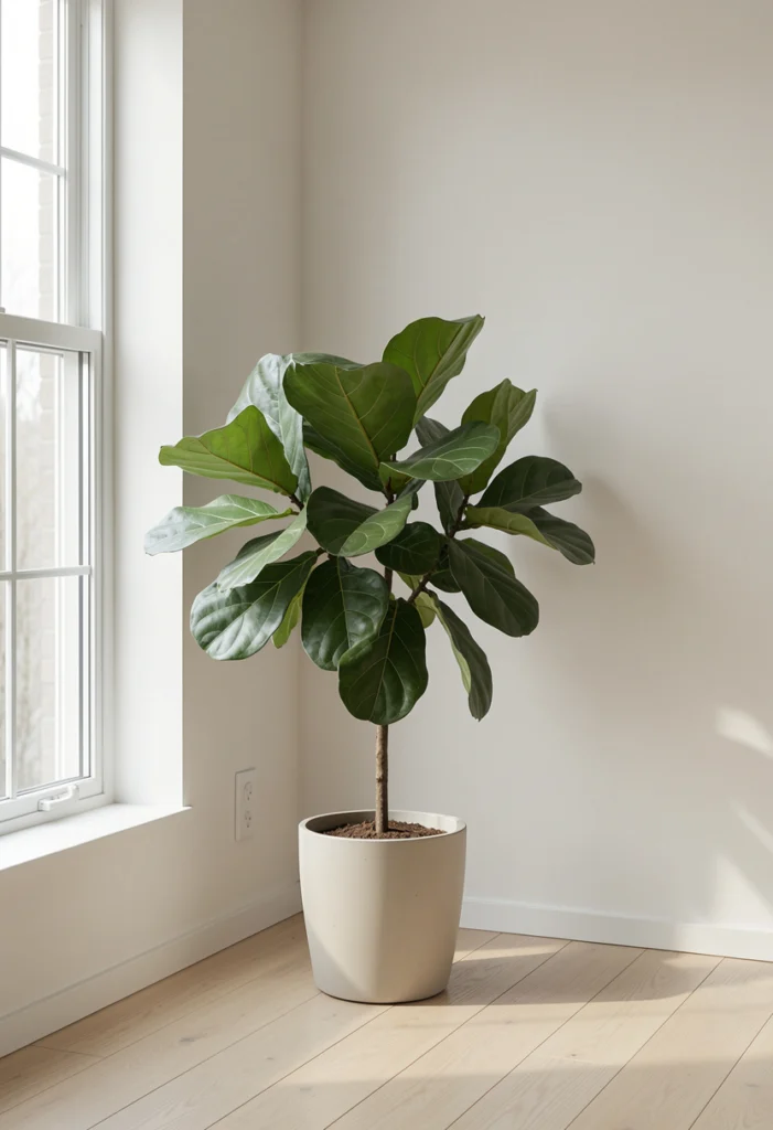 Incorporate Indoor Plants Sparingly
