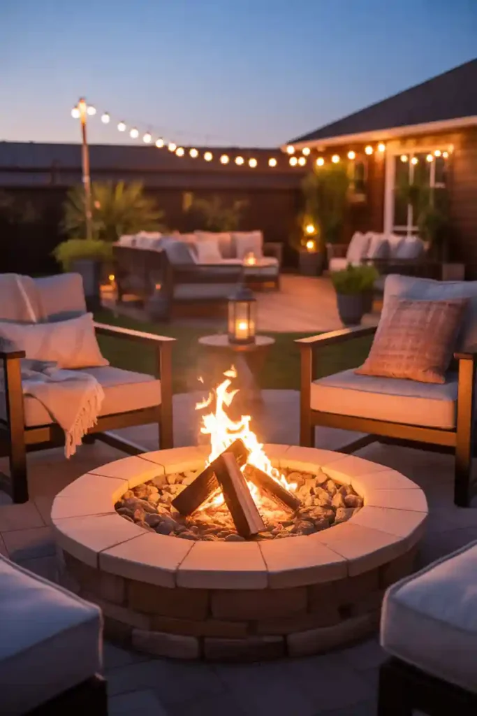 Install a Cozy Fire Pit