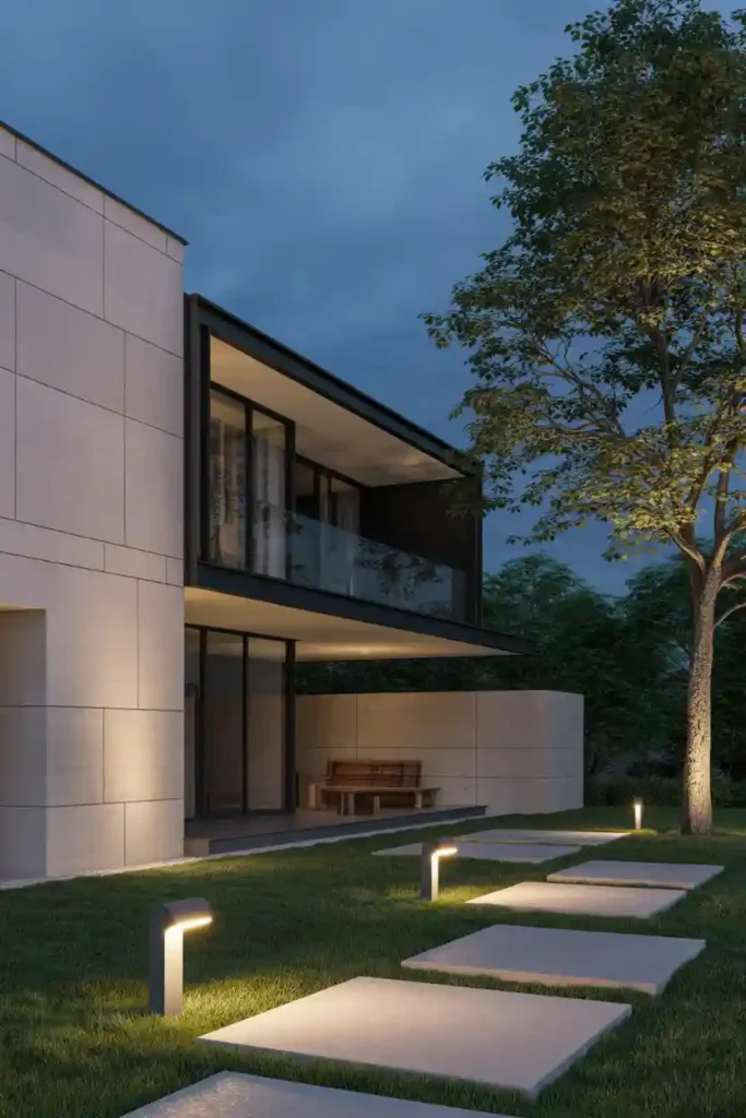 Symmetrical Garden Layout