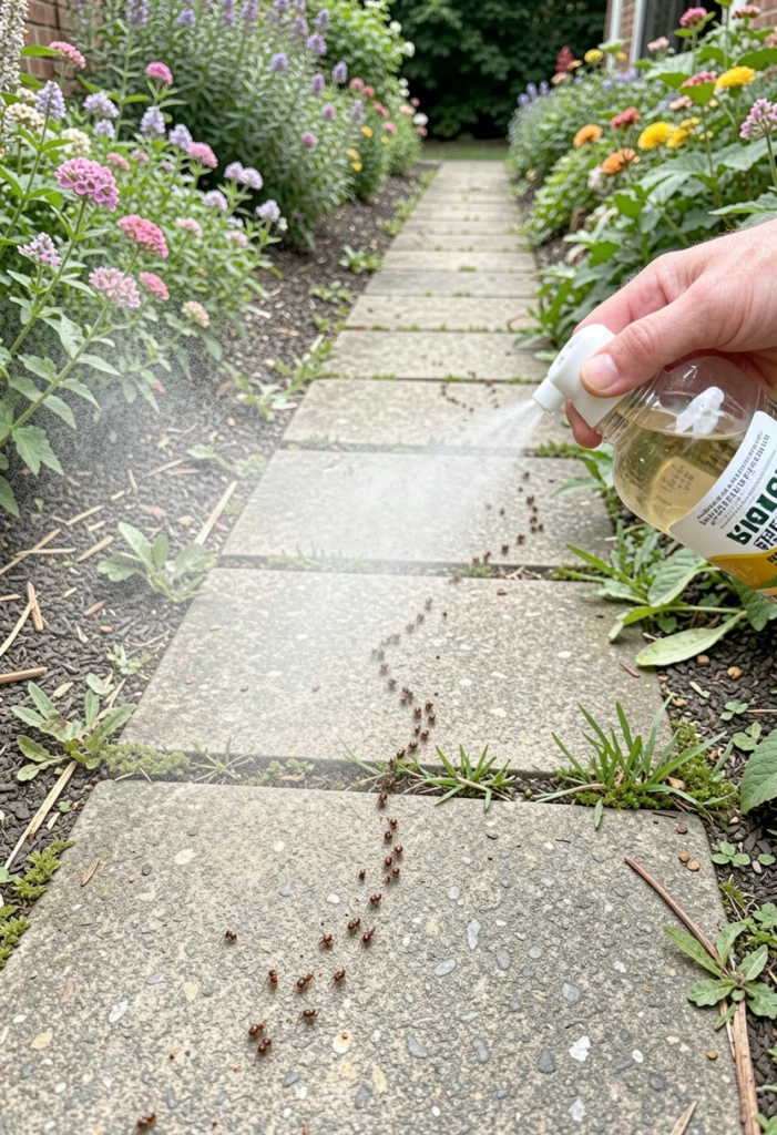 Vinegar Spray for Ant Control