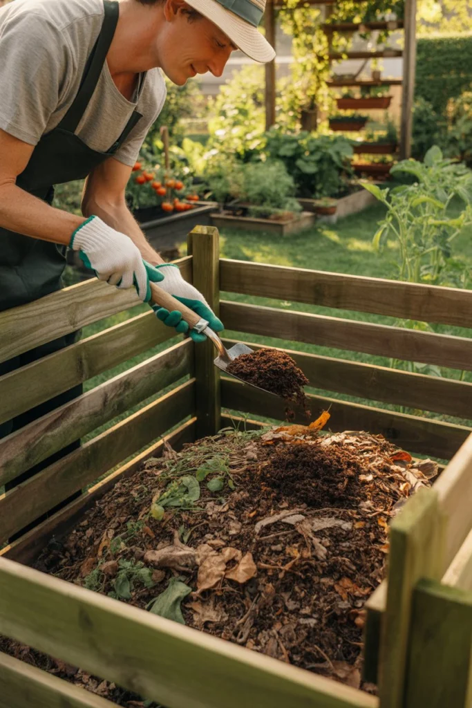 Add Garden Soil or Compost Starter