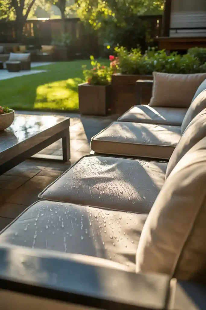 Consider Quick-Dry Cushion Technology