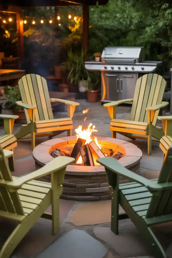 Create a Cozy Fire Pit Lounge