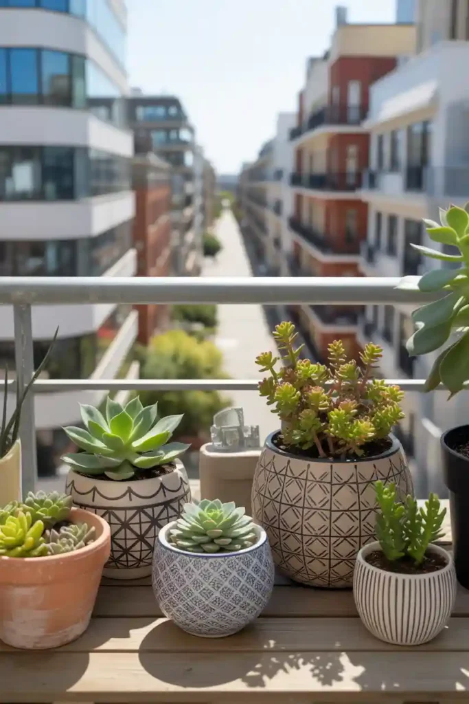 Succulent Collection Display