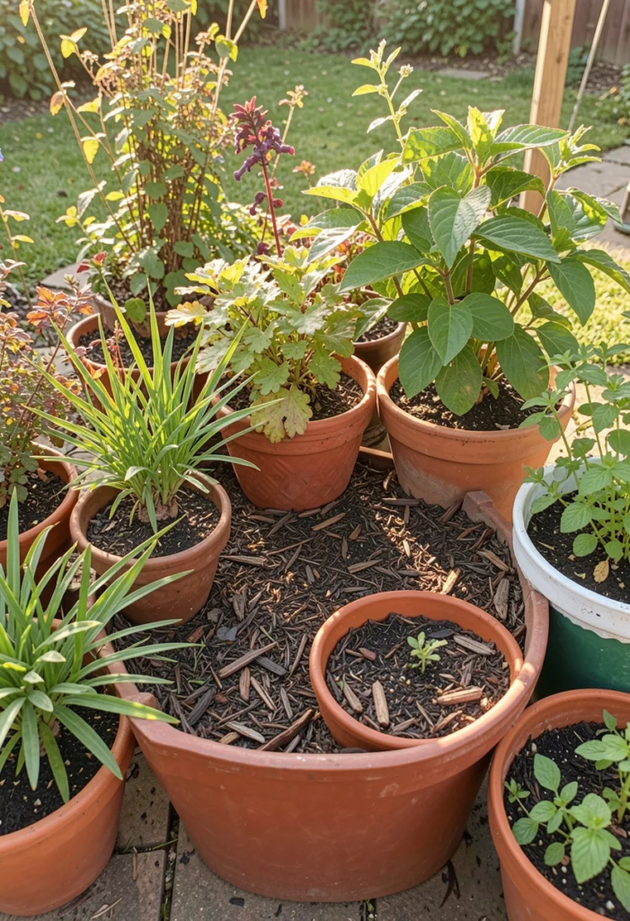 Use Mulch to Retain Moisture