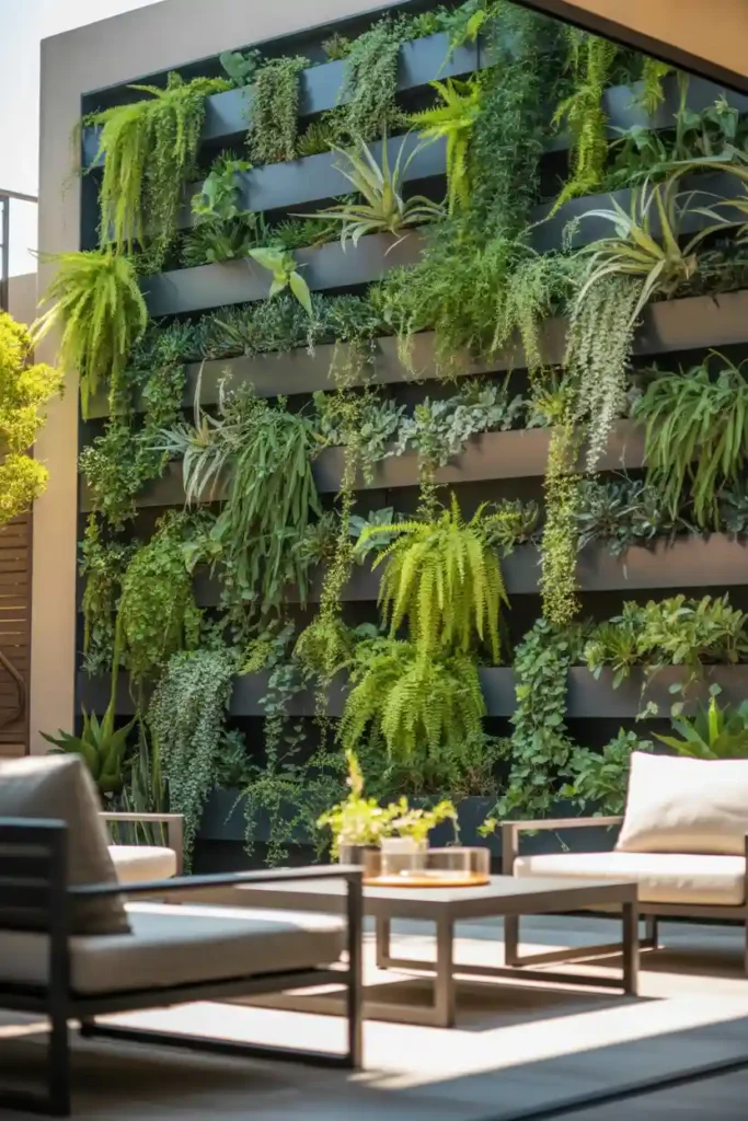 Add a Vertical Garden Wall