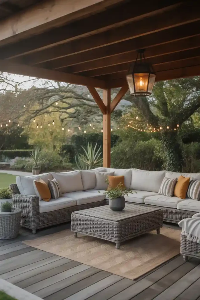 Covered Patio Living Room