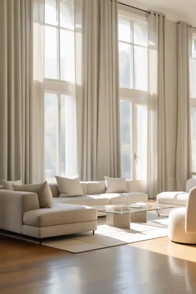 Floor-to-Ceiling Curtains