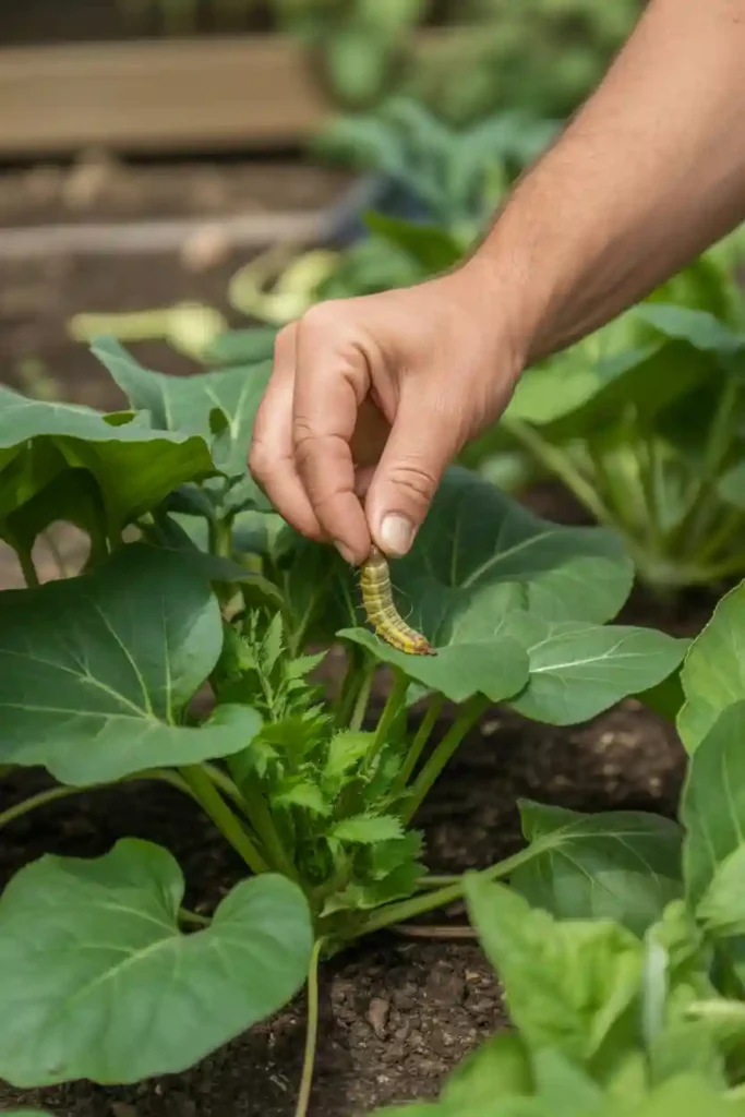 Handpick Larger Pests