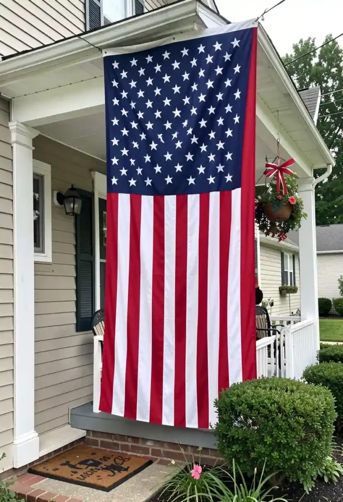 Large Vertical Flag Banner