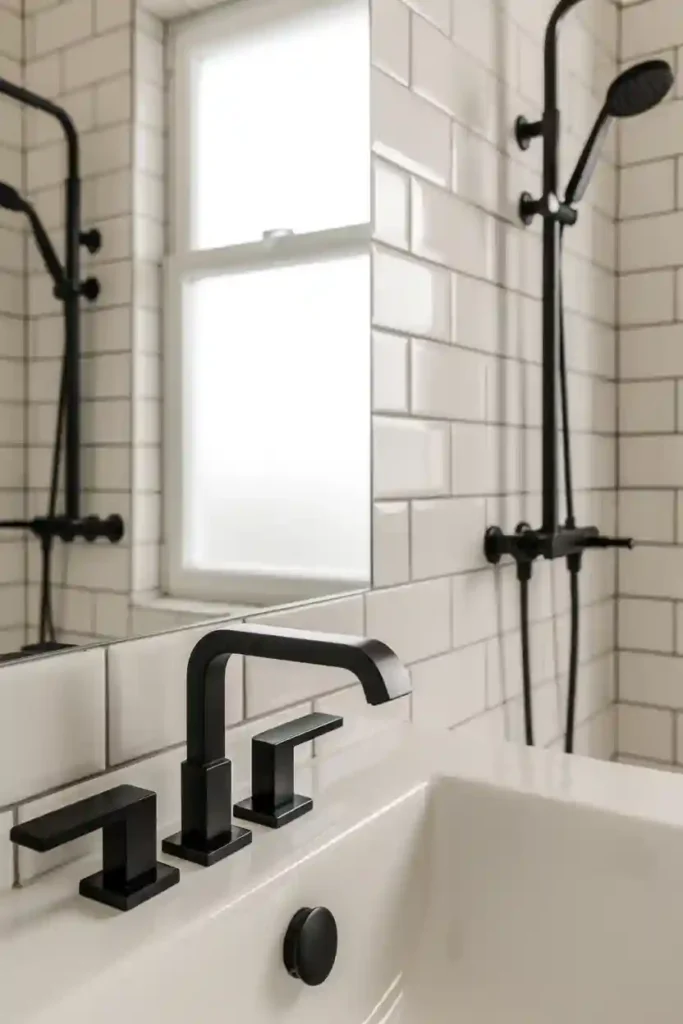 Matte Black Fixtures