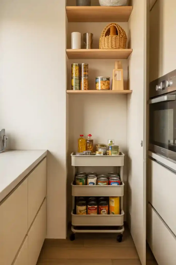 Narrow Rolling Carts