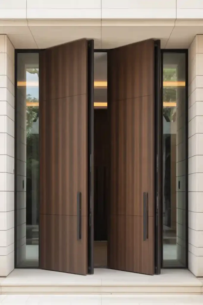 Pivot Double Doors