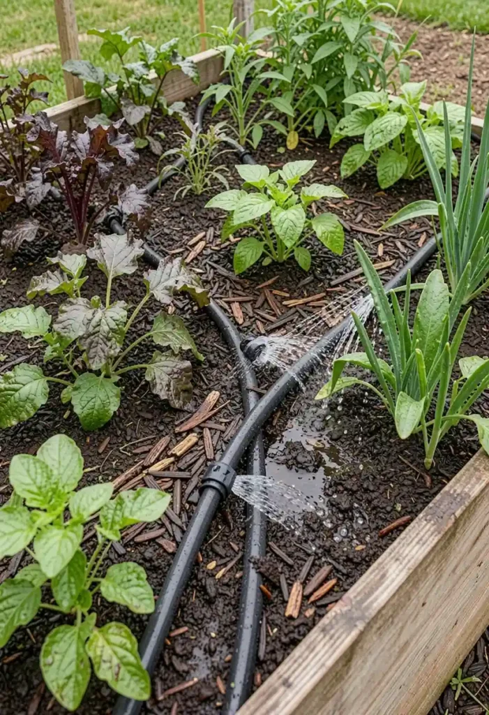 Use Soaker Hoses Instead of Sprinklers
