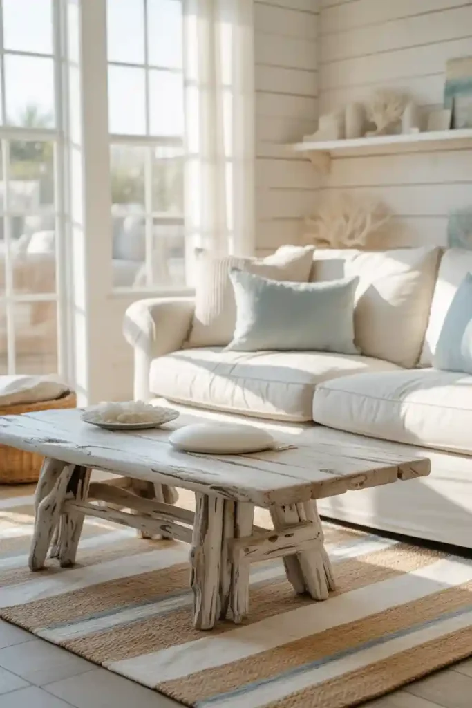 Use Weathered Wood Furniture