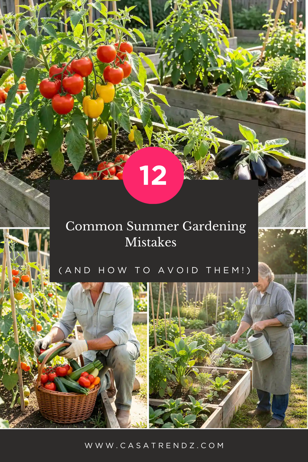Common Summer Gardening Mistakes
