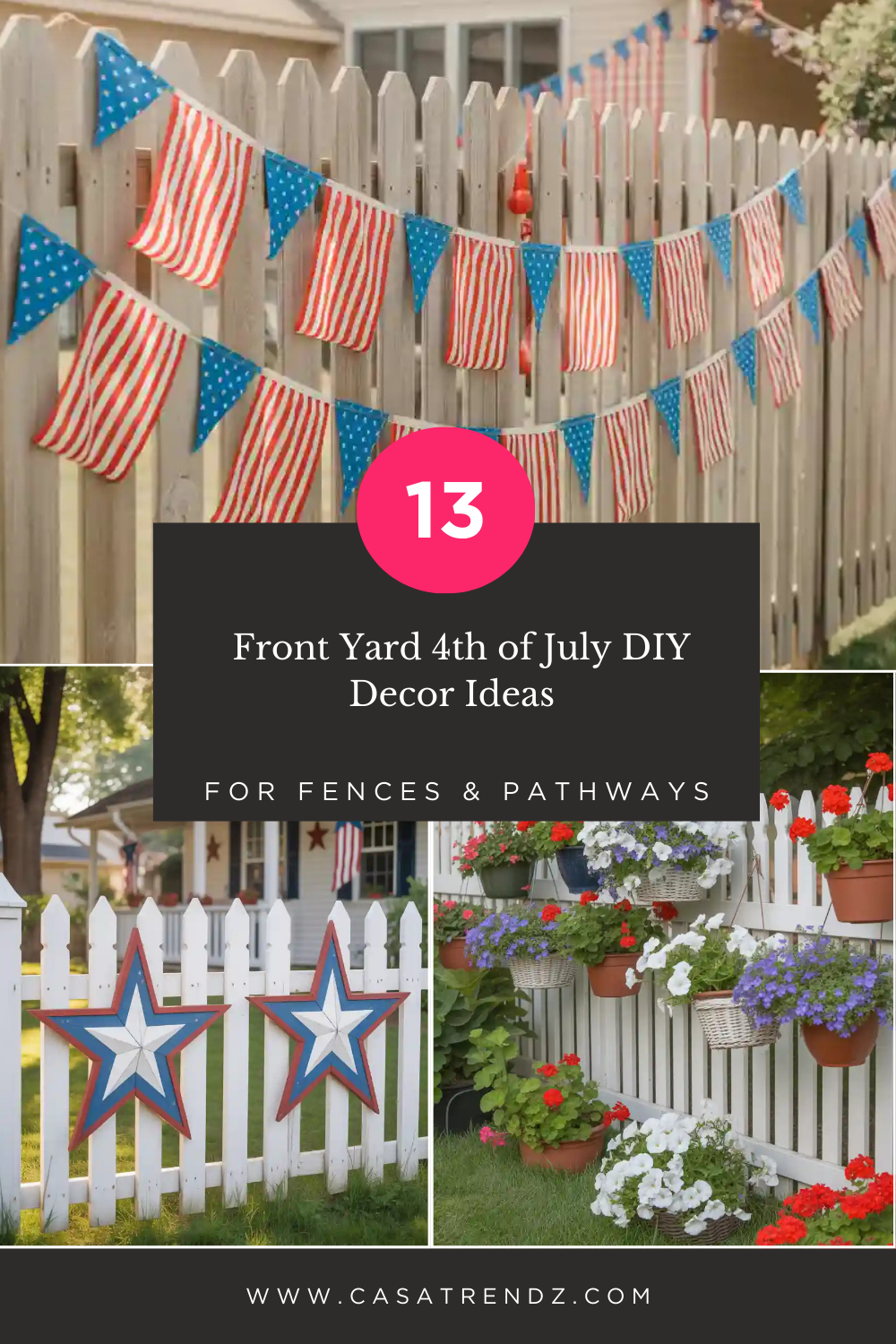 _Front Yard 4th of July DIY Decor Ideas