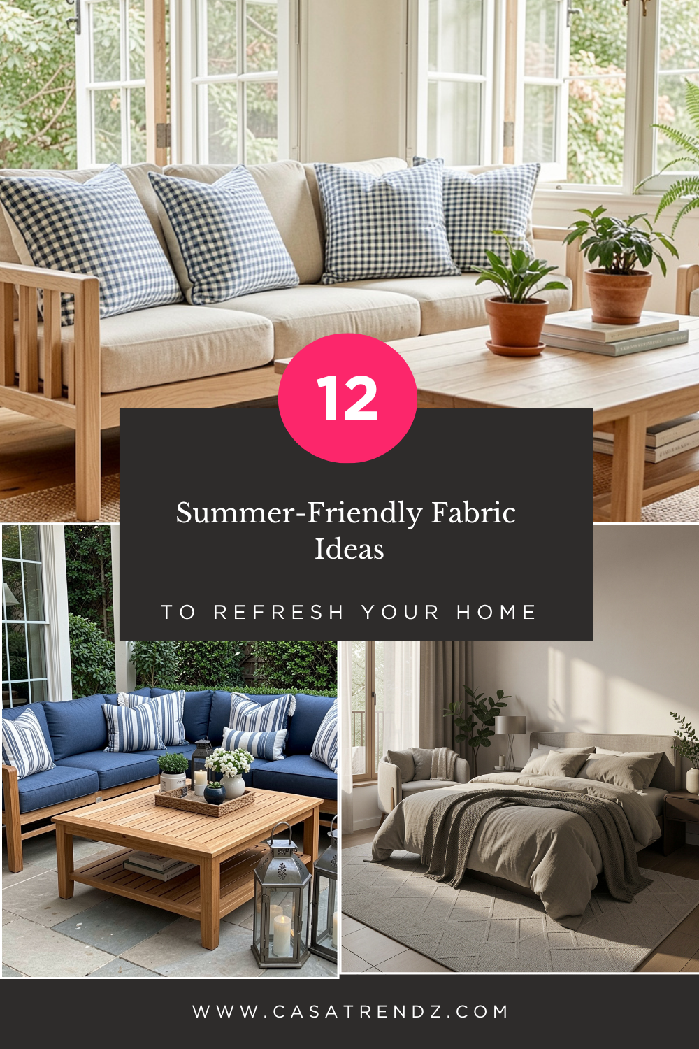 Summer-Friendly Fabric Ideas