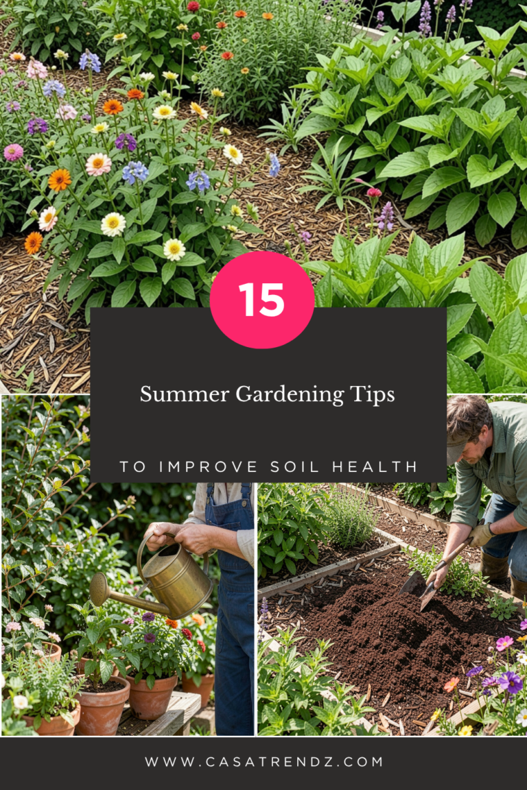 _ Summer Gardening Tips