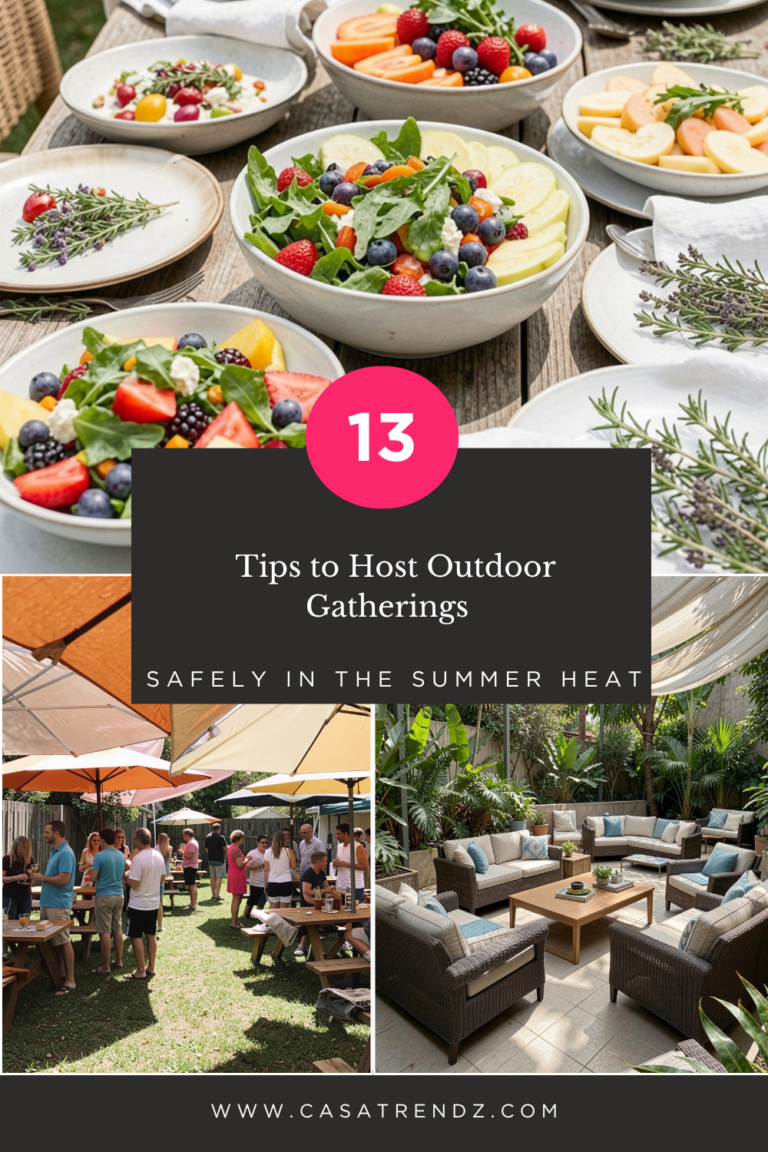 Tips to Host Outdoor Gatherings