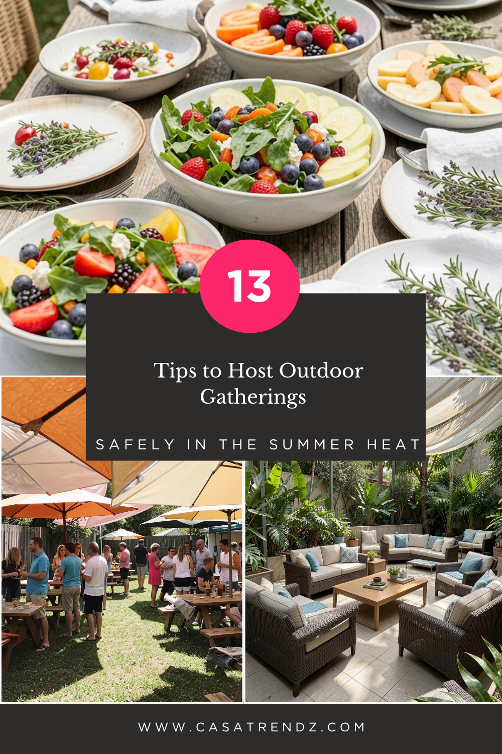Tips to Host Outdoor Gatherings