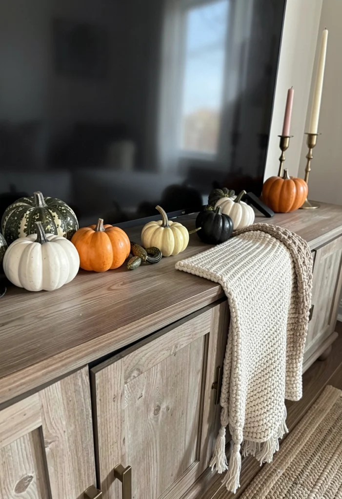  Layer Mini Pumpkins and Gourds