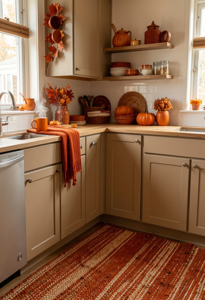 Warm-Toned Color Accents for Seasonal Charm