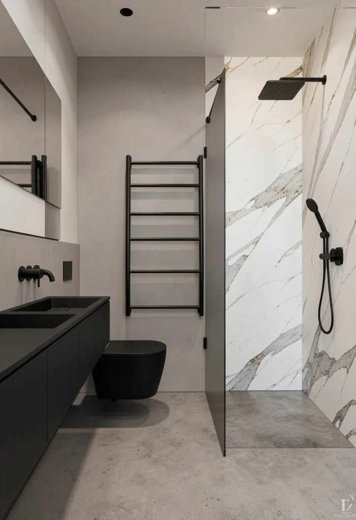 Add Matte Black Fixtures