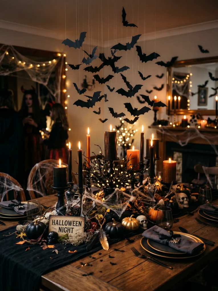 Bat-Themed Centerpiece