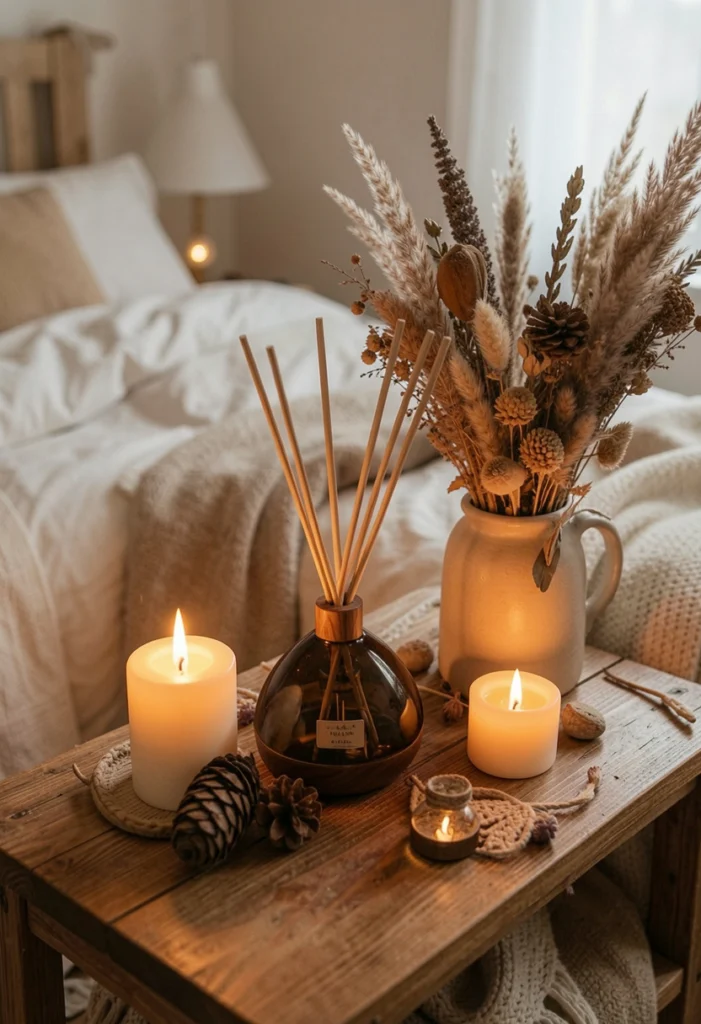 . Incorporate Scent and Natural Elements