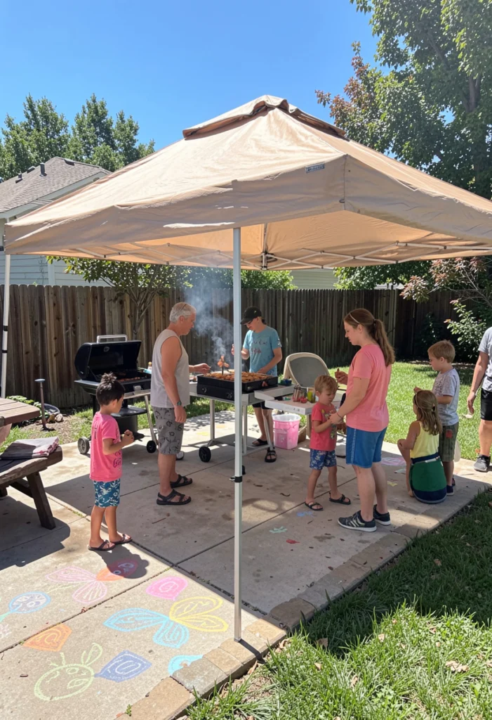 Use Pop-Up Canopies for Flexible Shade