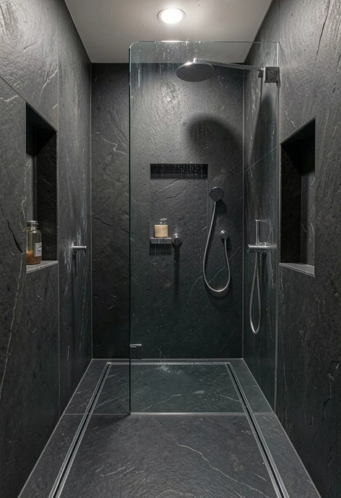 Wet Room Style Walk-In Shower