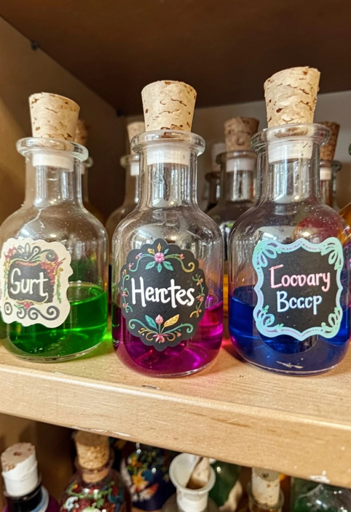  DIY Potion Bottles