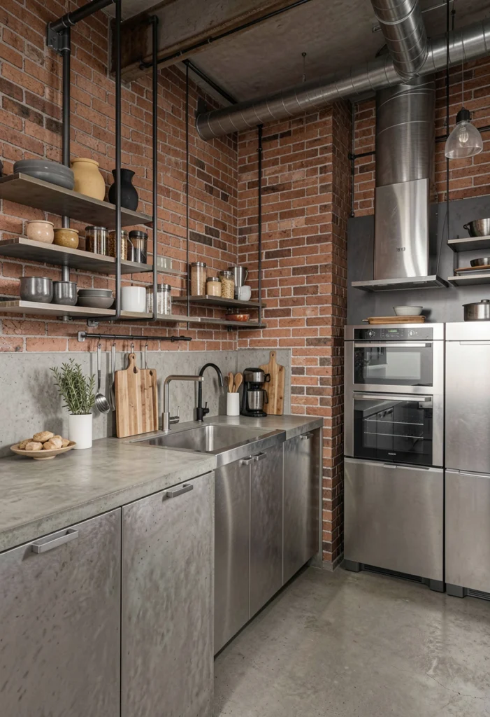 Industrial Modern Kitchen Style