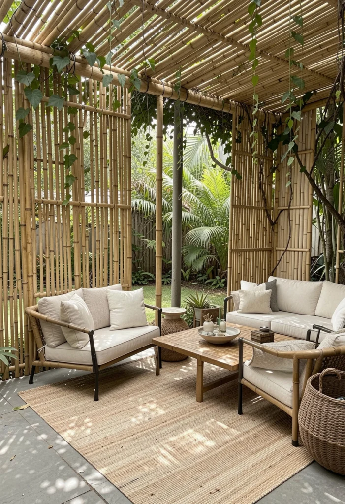  Install Bamboo or Reed Shade Screens