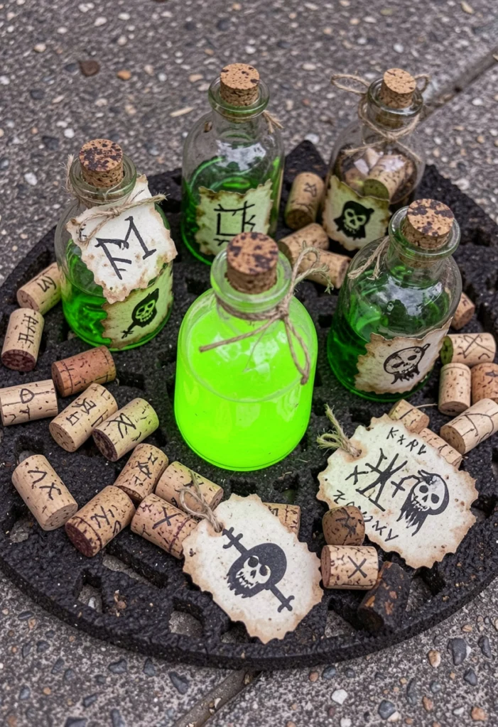 Potion Bottle Label Mat