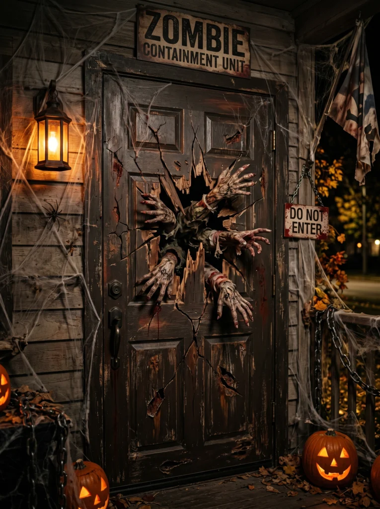 Zombie Break-In Door