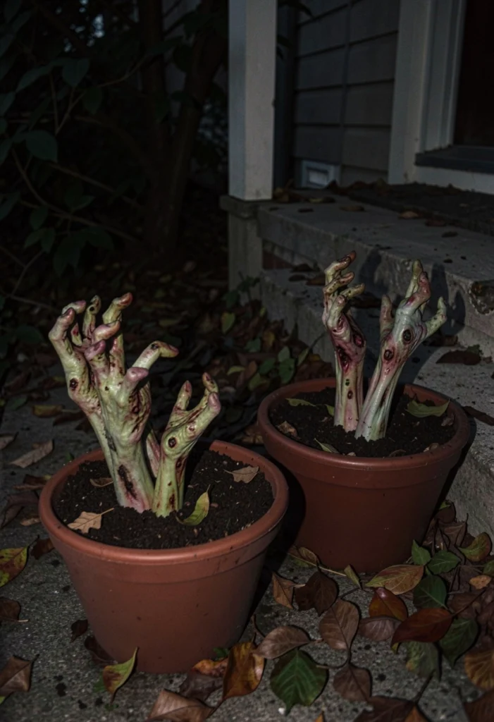 Zombie Hand Garden