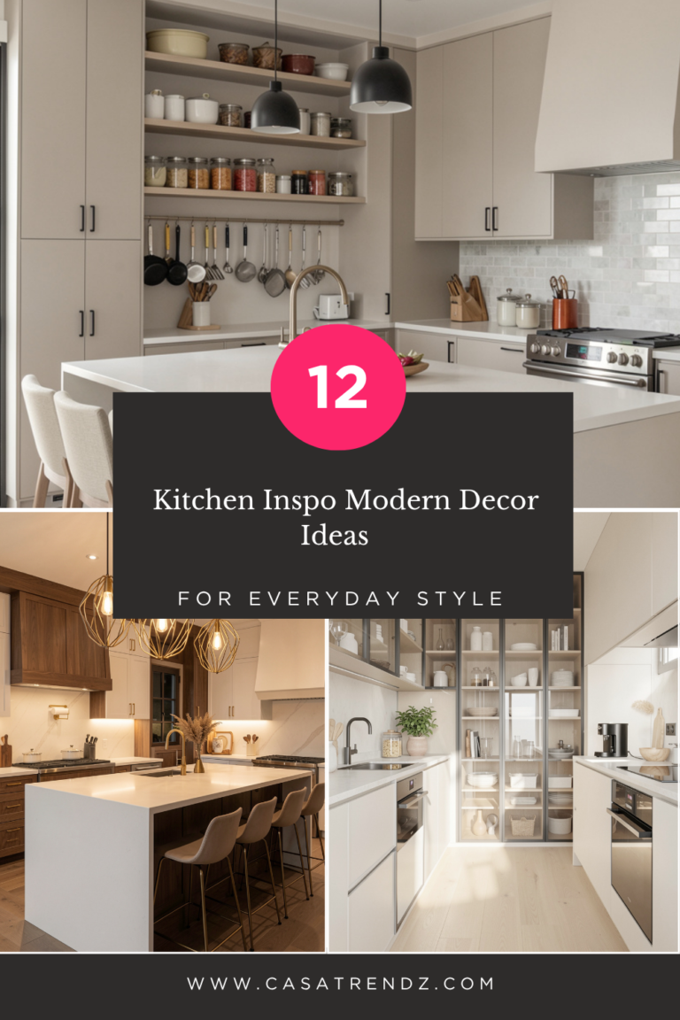 12 Kitchen Inspo Modern Decor Ideas