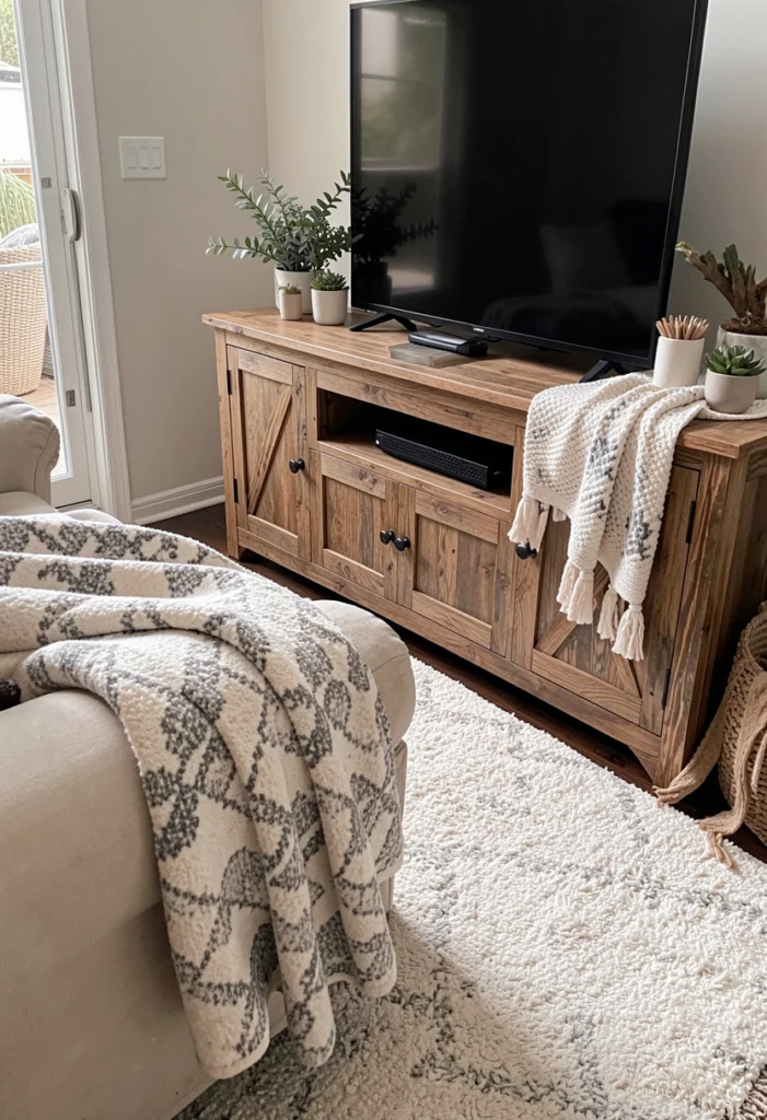 Add a Cozy Throw Nearby