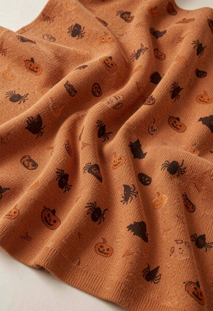 Plush Halloween Throw Blankets